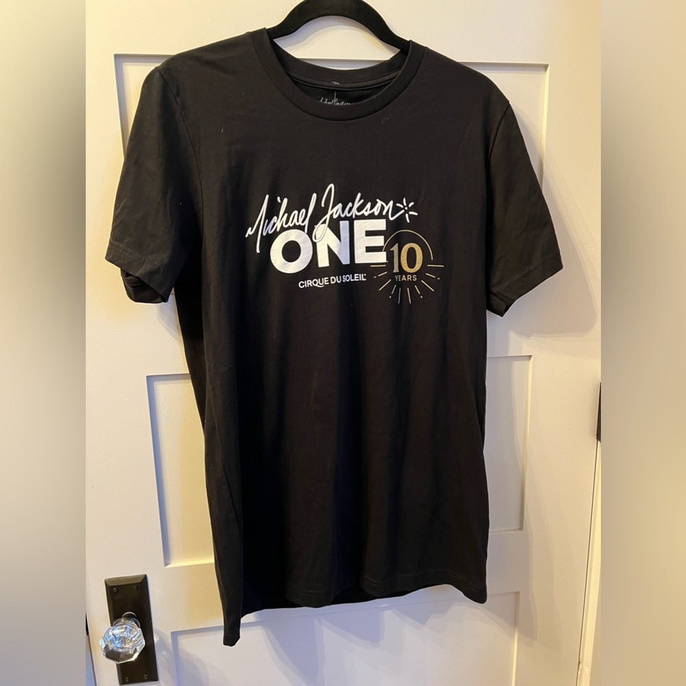 Michael Jackson One Cirque du Soliel 10 Years Shirt  NWT Medium M